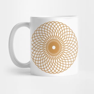 Flower in the circle Mug